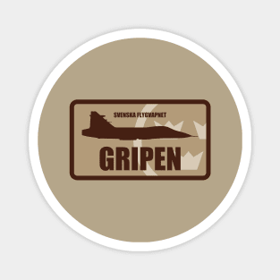 JAS 39 Gripen Patch (desert subdued) Magnet